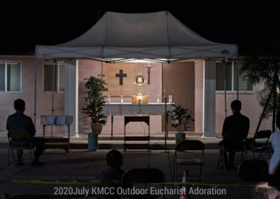 2020 July Outdoor Eucharistic Adoration